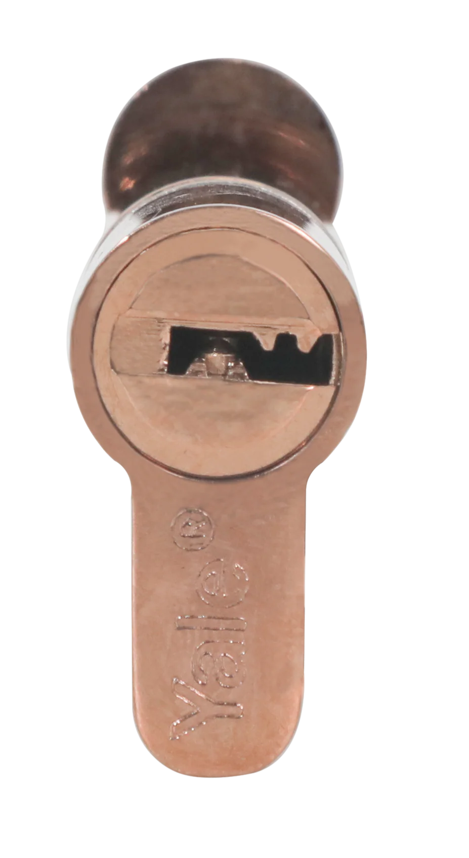 60 MM TT PRG DK-S Cylinder with Inside Thumbturn, PVD Rose Gold ,Dimpled Key - Image 4