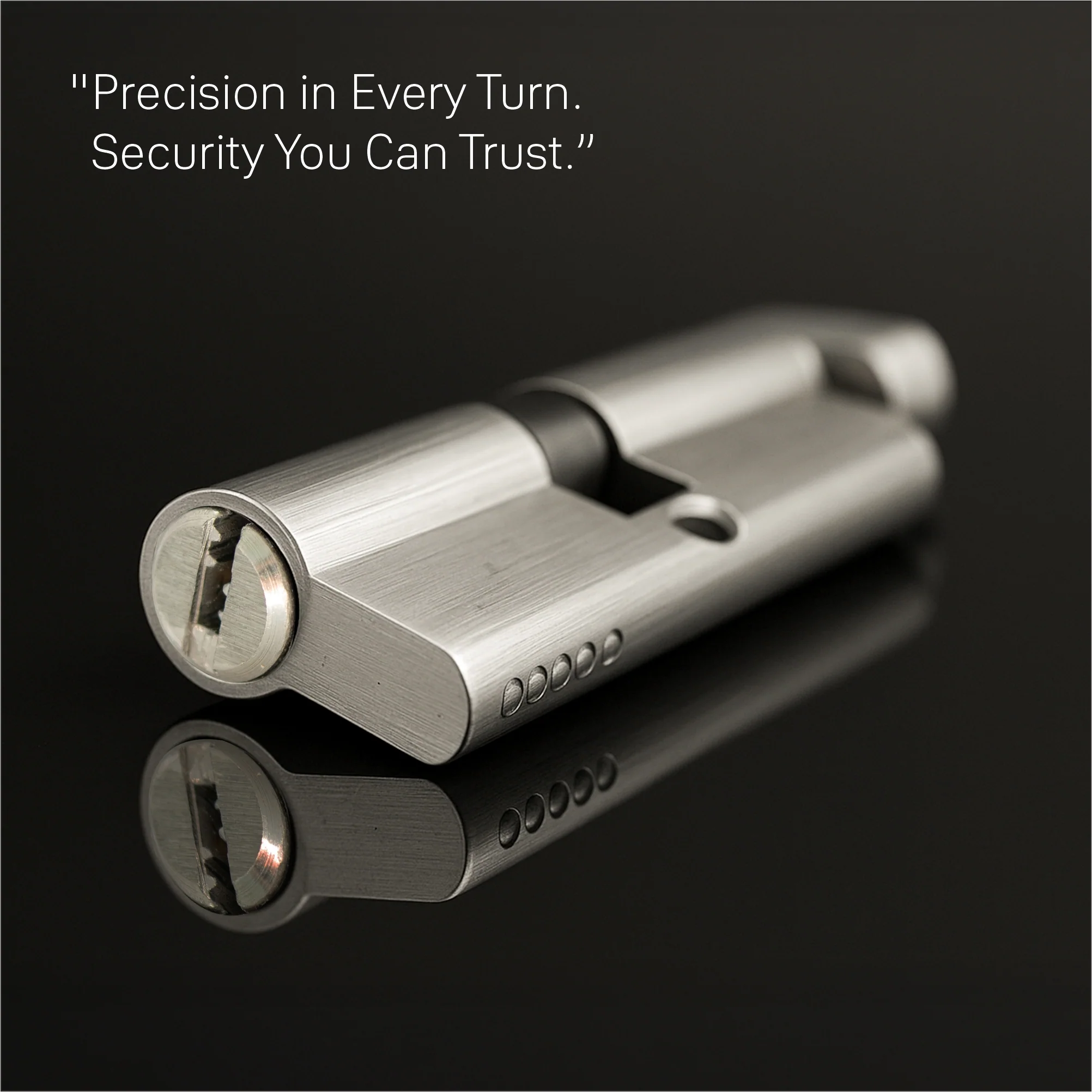 Yale Cylinder (70 MM TT SN DK-S) with Inside Thumb turn, Satin Nickel, Dimple Keys (5nos.) - Image 5