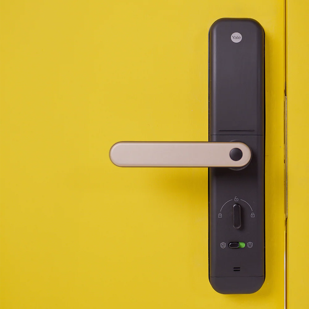 ByYou Mortise Smart Door Lock with 5 Way Unlocking Fingerprints, In-built Bluetooth, PIN Code, RFID Tag, Manual Key (Black/Gold) - Image 12