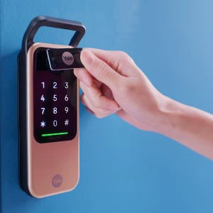 ByYou V Pro Smart Door Lock with 5 Way Unlocking Fingerprints, In-built Bluetooth, PIN Code, RFID Tag, Manual Key (Black/Gold) - Image 15