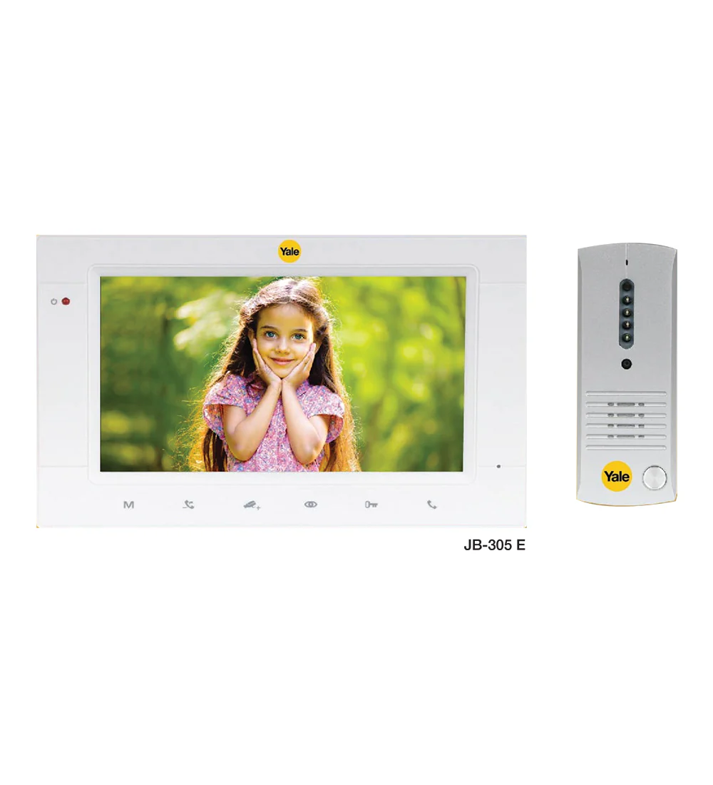 JB 305- E Video Door Phone with Two way communication, 7inch TFT LCD and Camera with Night Vision LEDs - Image 8