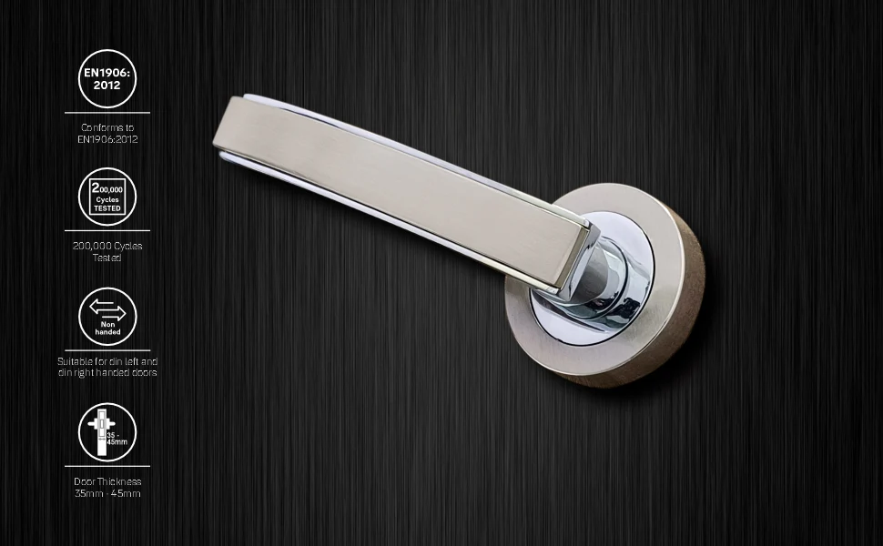 SM-04-01-01 Yale SM series Mortise Lock Comboset, Cylinder with Knob inside and keys Outside, SS Finish - Image 7