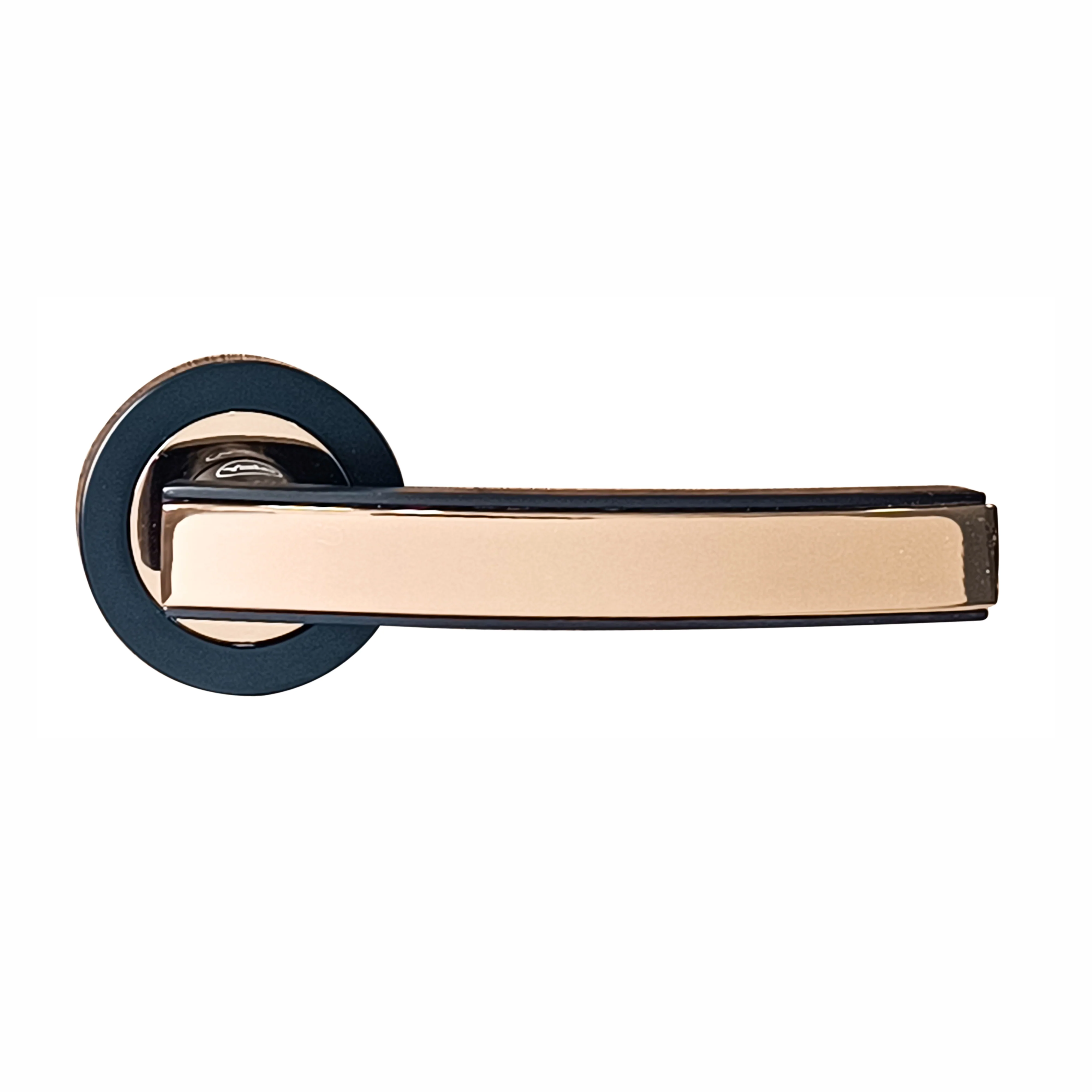SM-04-01-03 Yale SM series Mortise Lock Comboset, Cylinder with Knob inside and keys Outside, Black and Rose Gold Dual Finish - Image 8