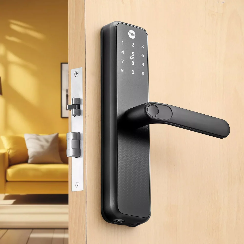 Yale Zuri S (Black) Smart Lock with 5 way unlocking (Fingerprint, PIN, RFID, Manual Key and Built-in Bluetooth to Access through Home App) - Image 9