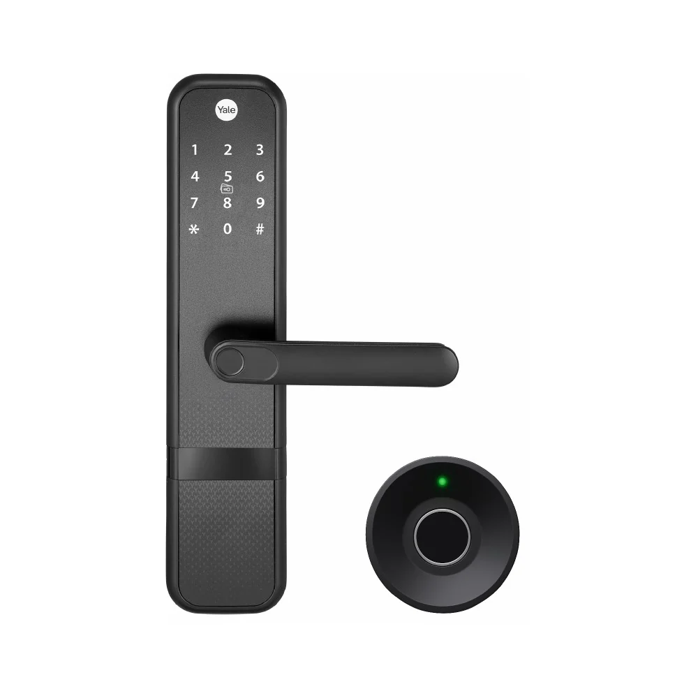 Special Bundle Offer - Zuri Smart Lock (Black) with YWLOL Digital Wardrobe Fingerprint Lock
