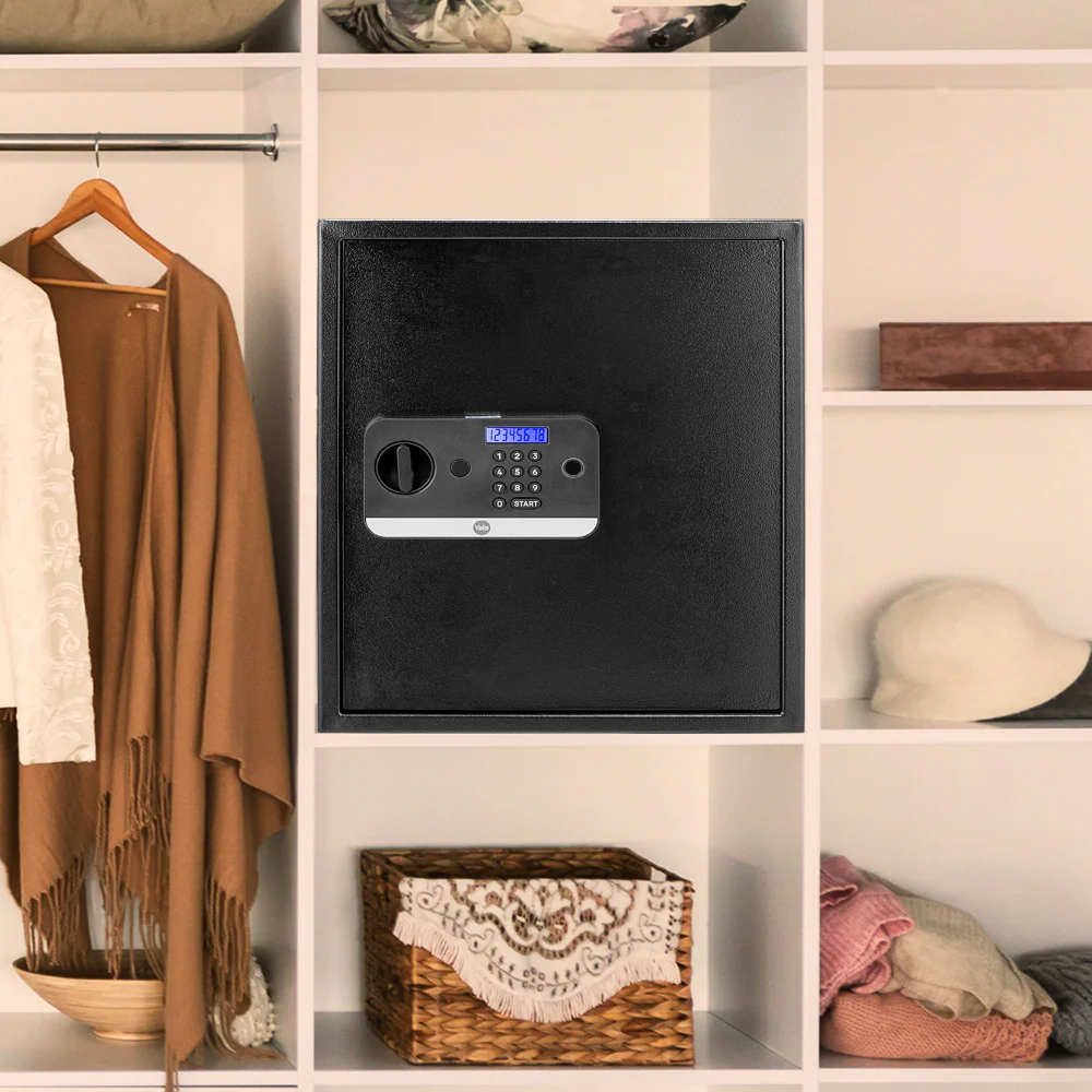 Yale Stellar Biometric Safe Locker with Keypad- Extra Large for Home and Office 390/DB2 41Litres - Image 12