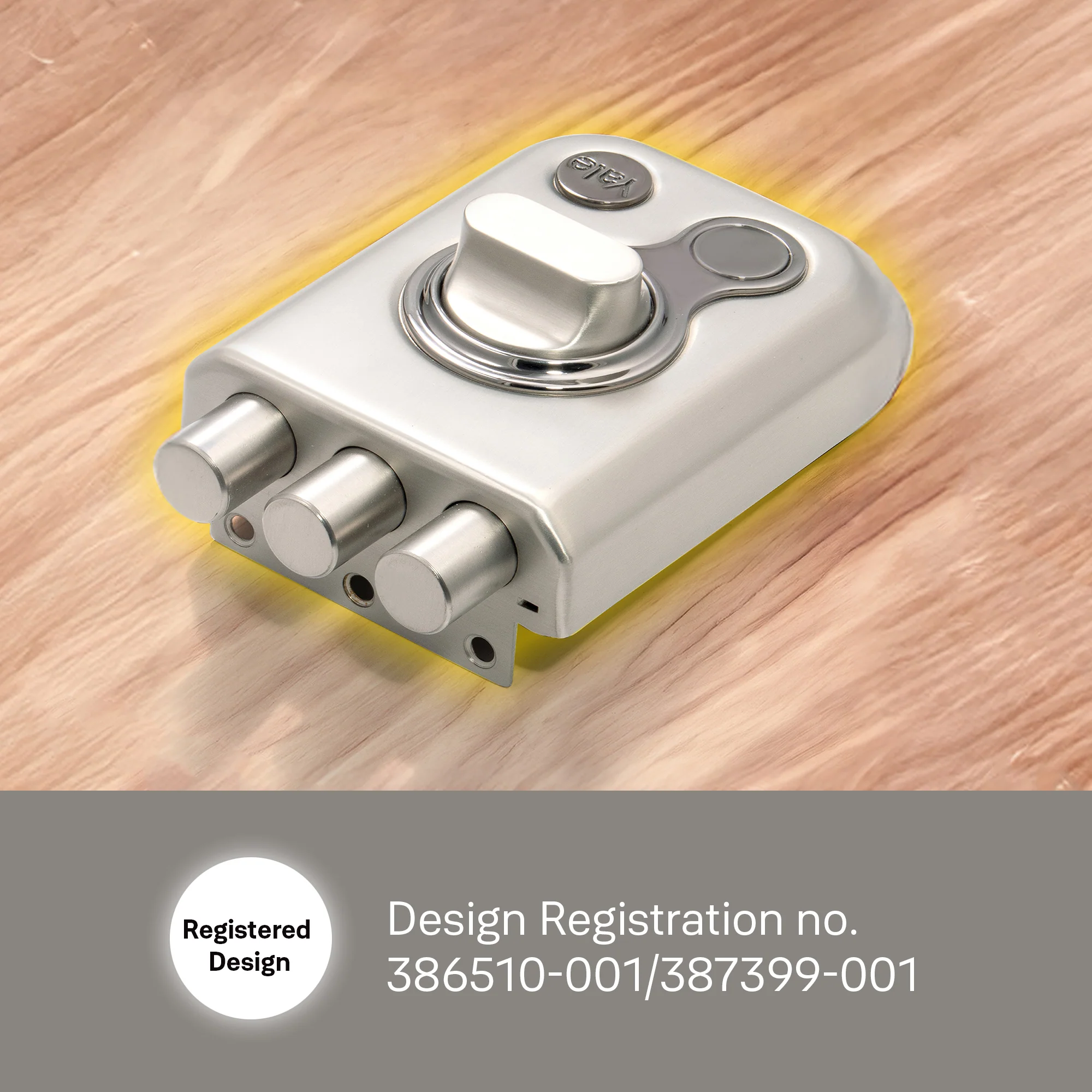 KRT-3B-TT-SSM/BN: Yale Katros Rimlock – Tribolt, 3 Deadbolts, Thumbturn, 4 Dimple Keys (Satin Steel Matt and Black Nickel) - Image 8