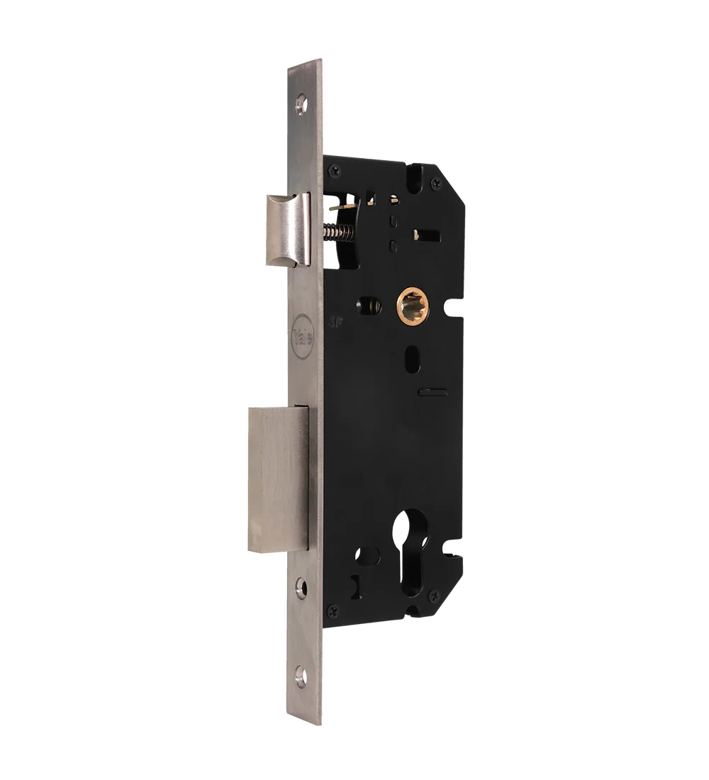 24-8545 BRSS04 -S Yale Mortise Lockbody, With Latch & Deadbolt