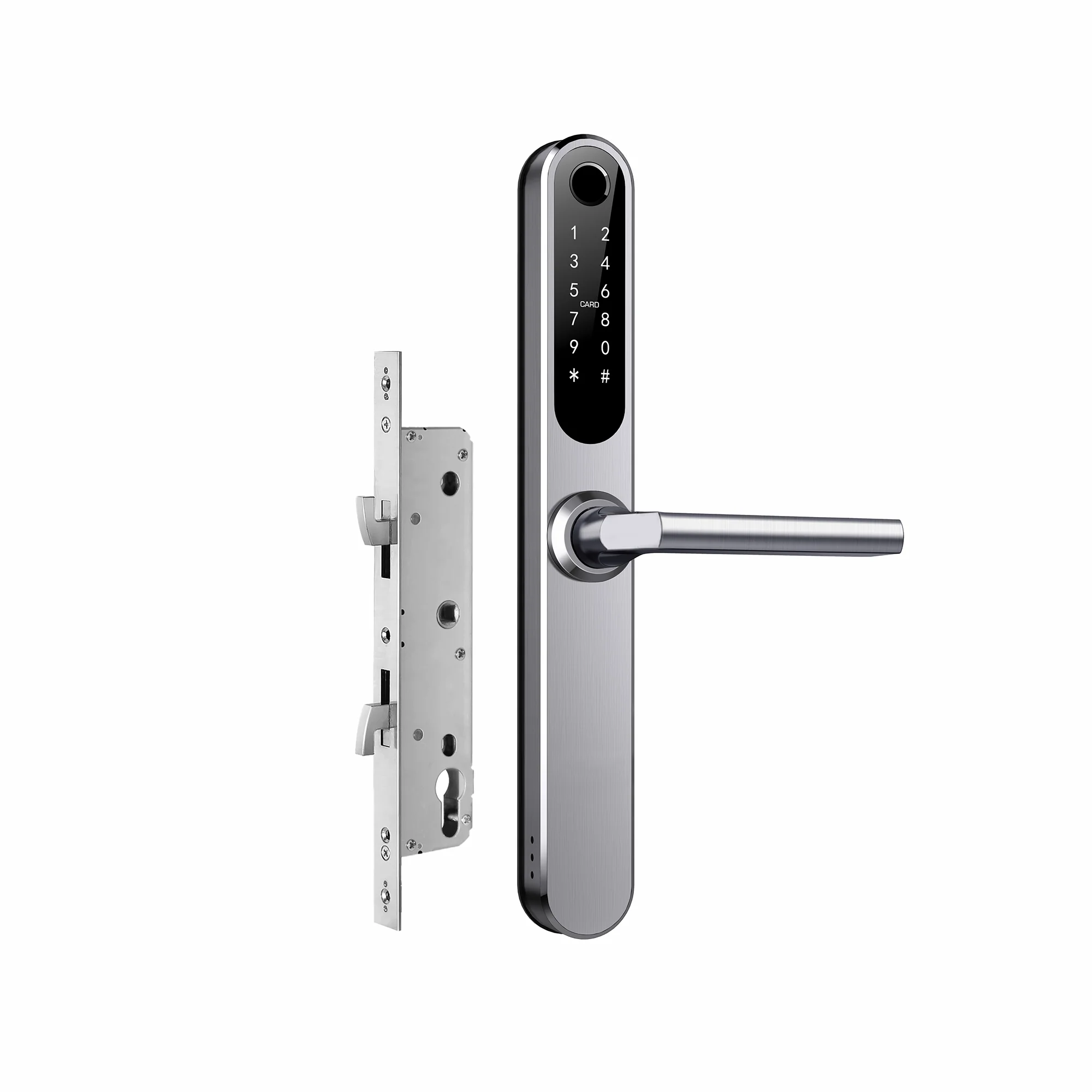 Yale YDAL-SD-SL Aluminium Profile Doors & Windows Digital fingerprint Lock, Suitable for Sliding Door (Silver) - Image 9