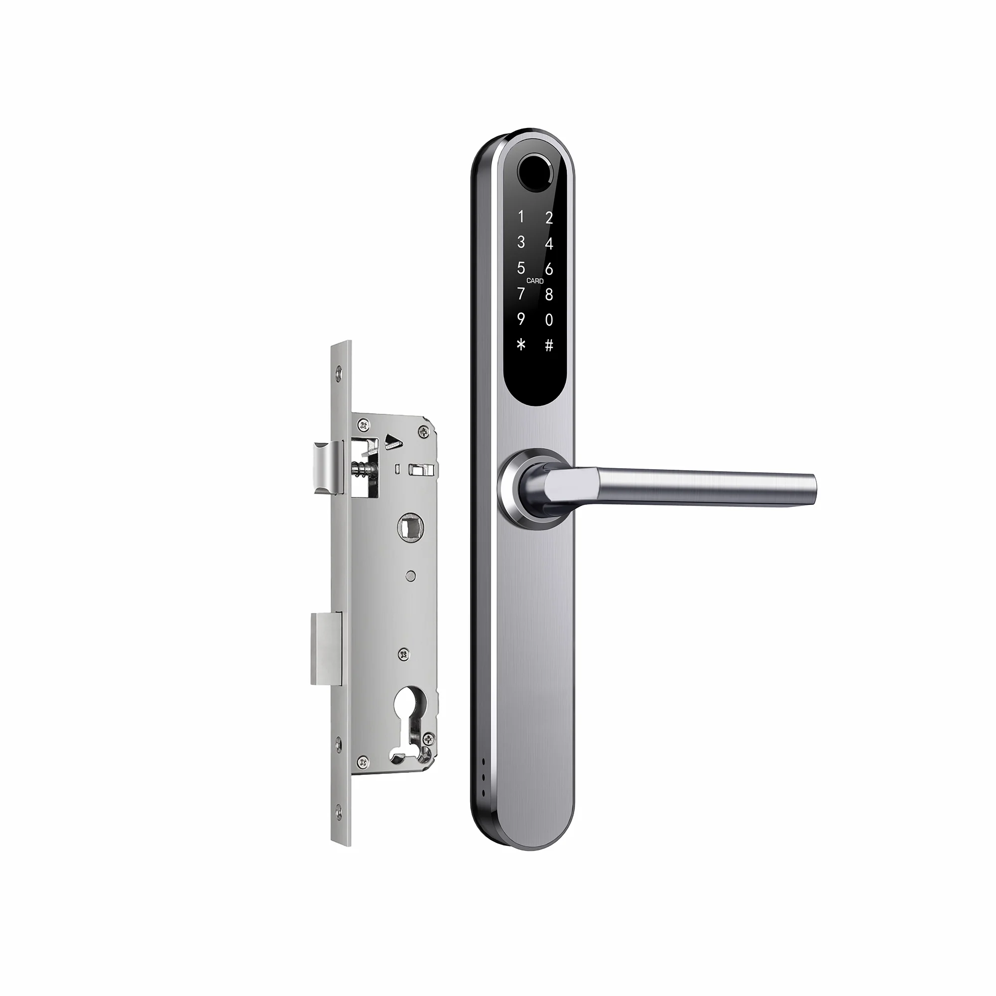 Yale YDAL-OD-SL Aluminium Profile Doors & Windows Digital Lock Suitable for Opening Door (Silver) - Image 9