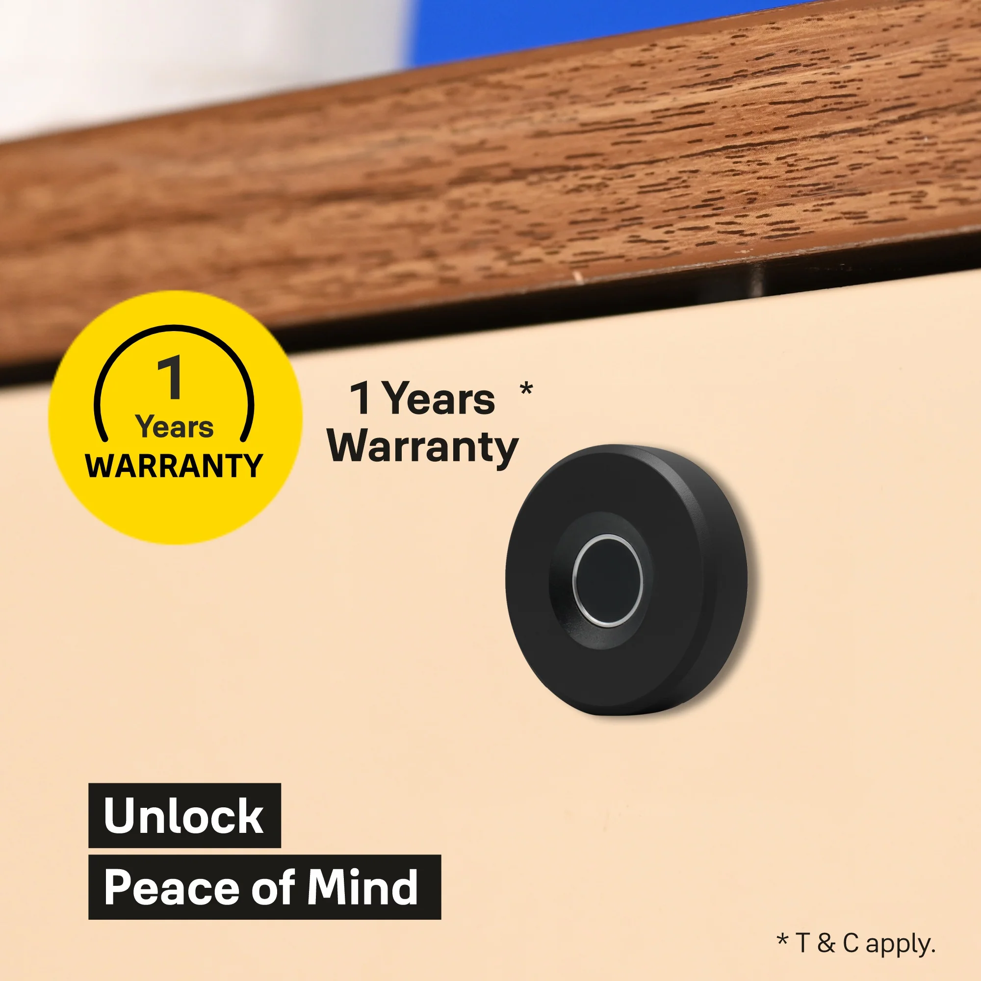 Special Bundle offer Yale Zuri Smart Lock (Antique Bronze) with YWLOL Digital Wardrobe Lock (Black) - Image 11