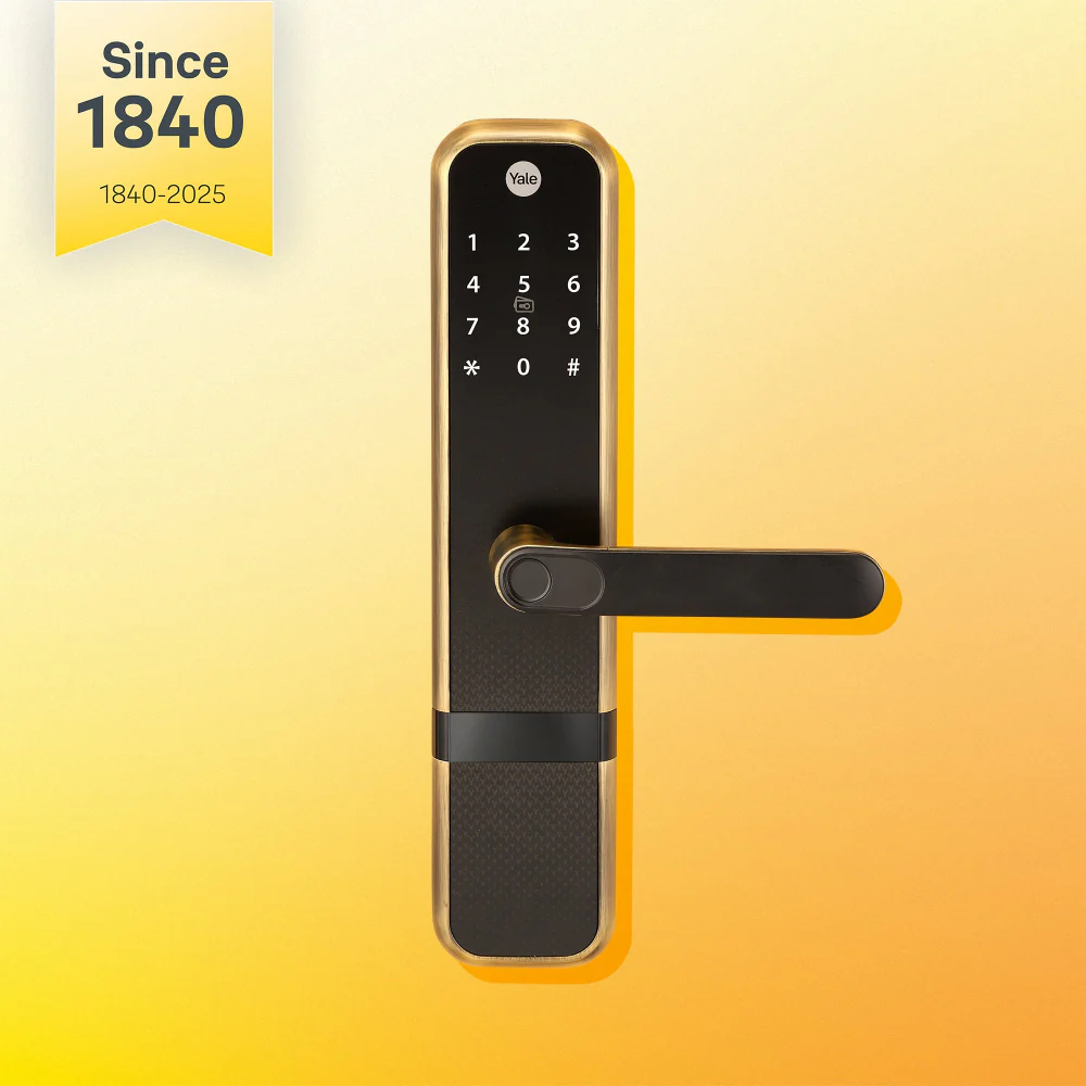 Special Bundle offer Yale Zuri Smart Lock (Antique Bronze) with YWLOL Digital Wardrobe Lock (Black) - Image 3