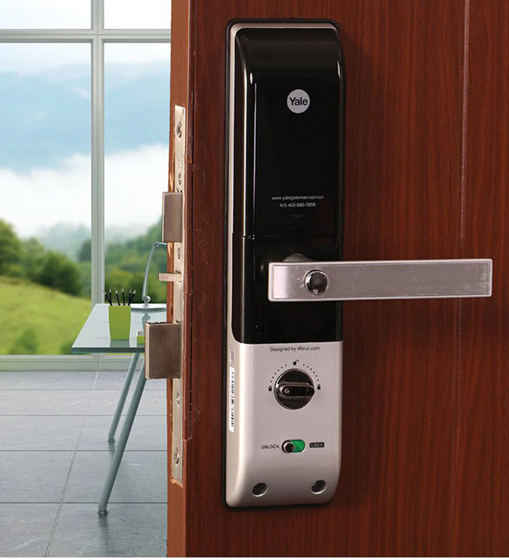 YDM 4109- A Series, Biometric Smart Lock, Black - Image 8