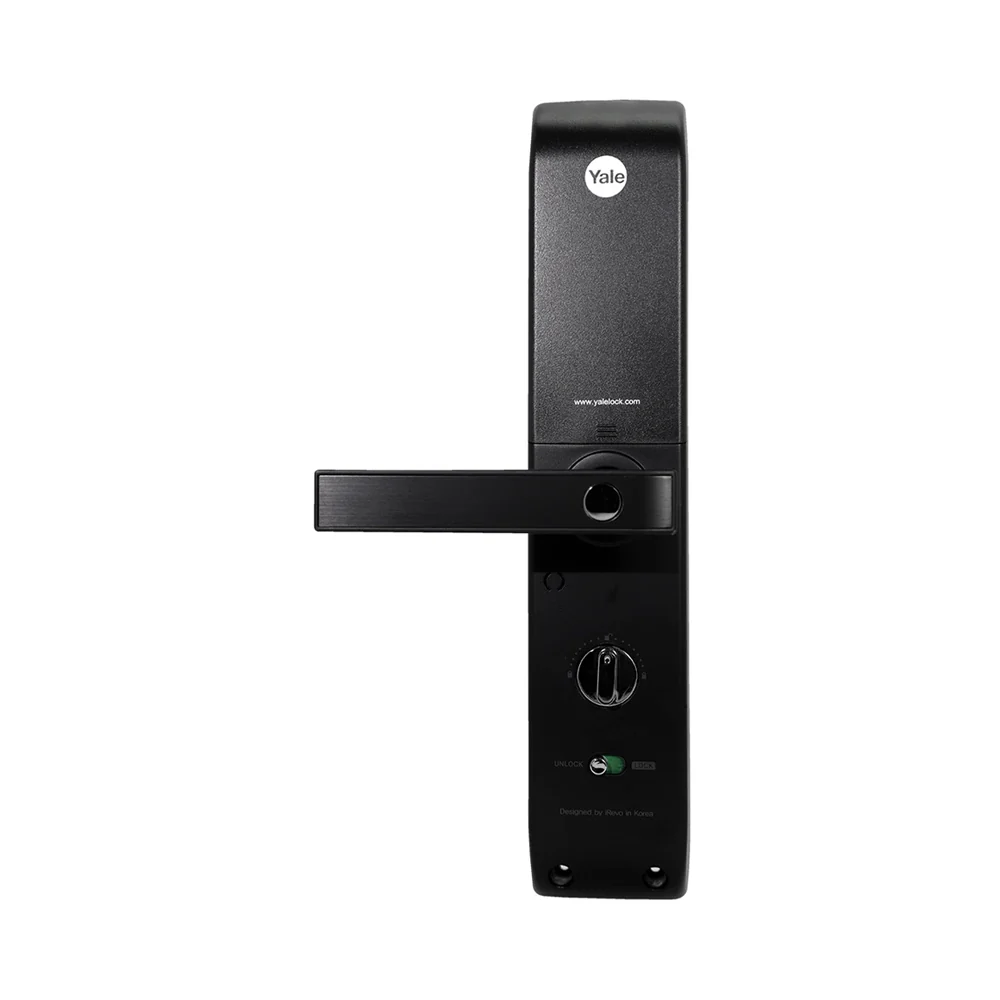 YDM 7116A Smart Lock, Matt Black with Fingerprint, PIN Code, RFID Card, Mechanical Key, Bluetooth module, Works with Yale Home App - Image 12
