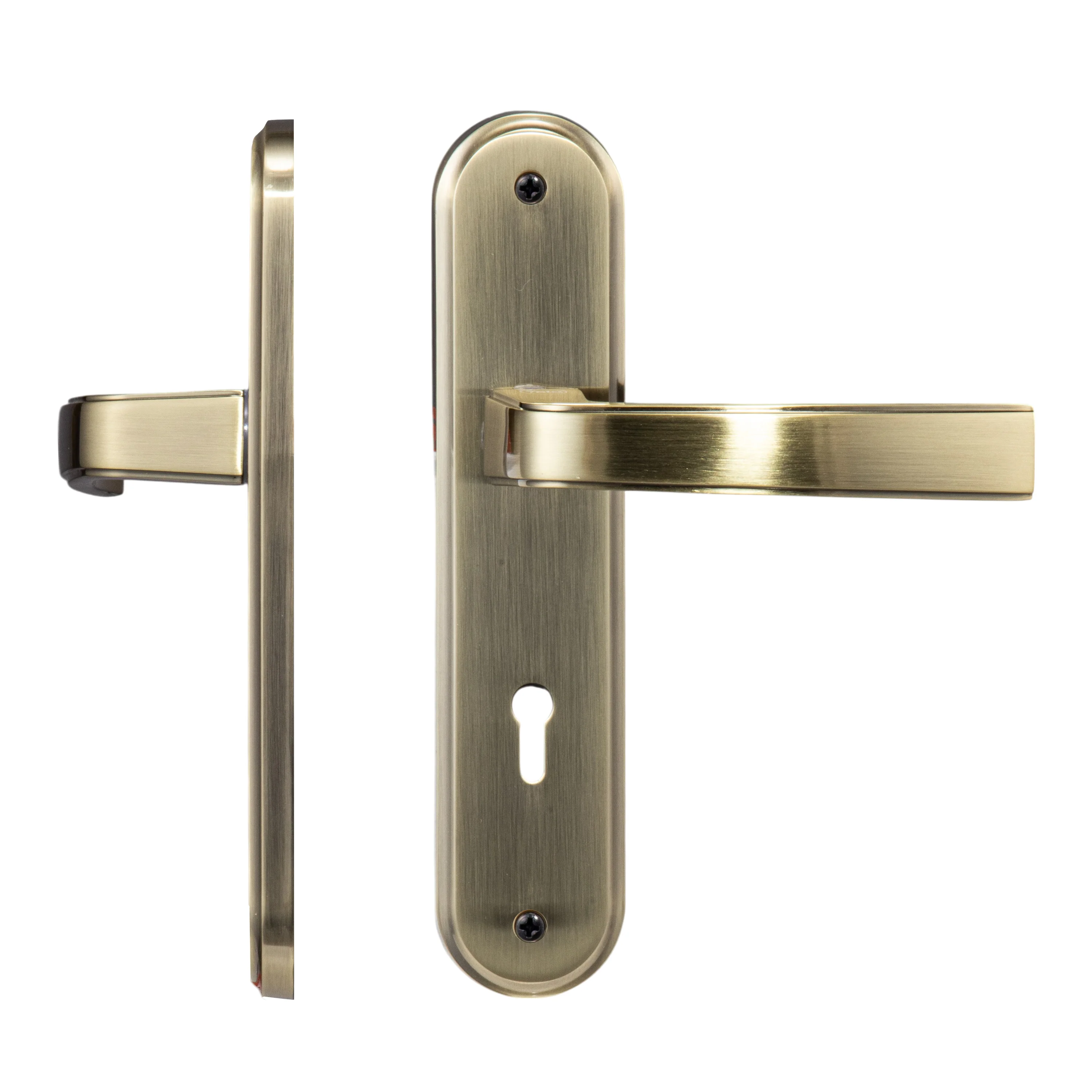 YECM-415-6L-AB Key-in-Lever Handle set with key-in lever double strike lockbody Antique Bronze - Image 10