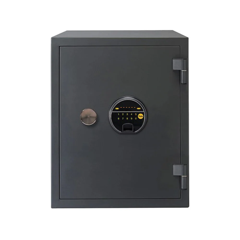 YFF/520/FG2 Biometric Safe Locker, 60 Min Fire Resistance, Black, 37 Litre
