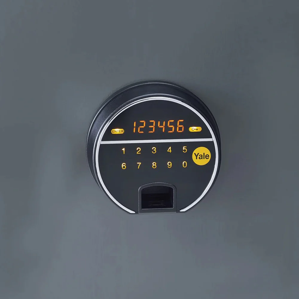 YFF/520/FG2 Biometric Safe Locker, 60 Min Fire Resistance, Black, 37 Litre - Image 2