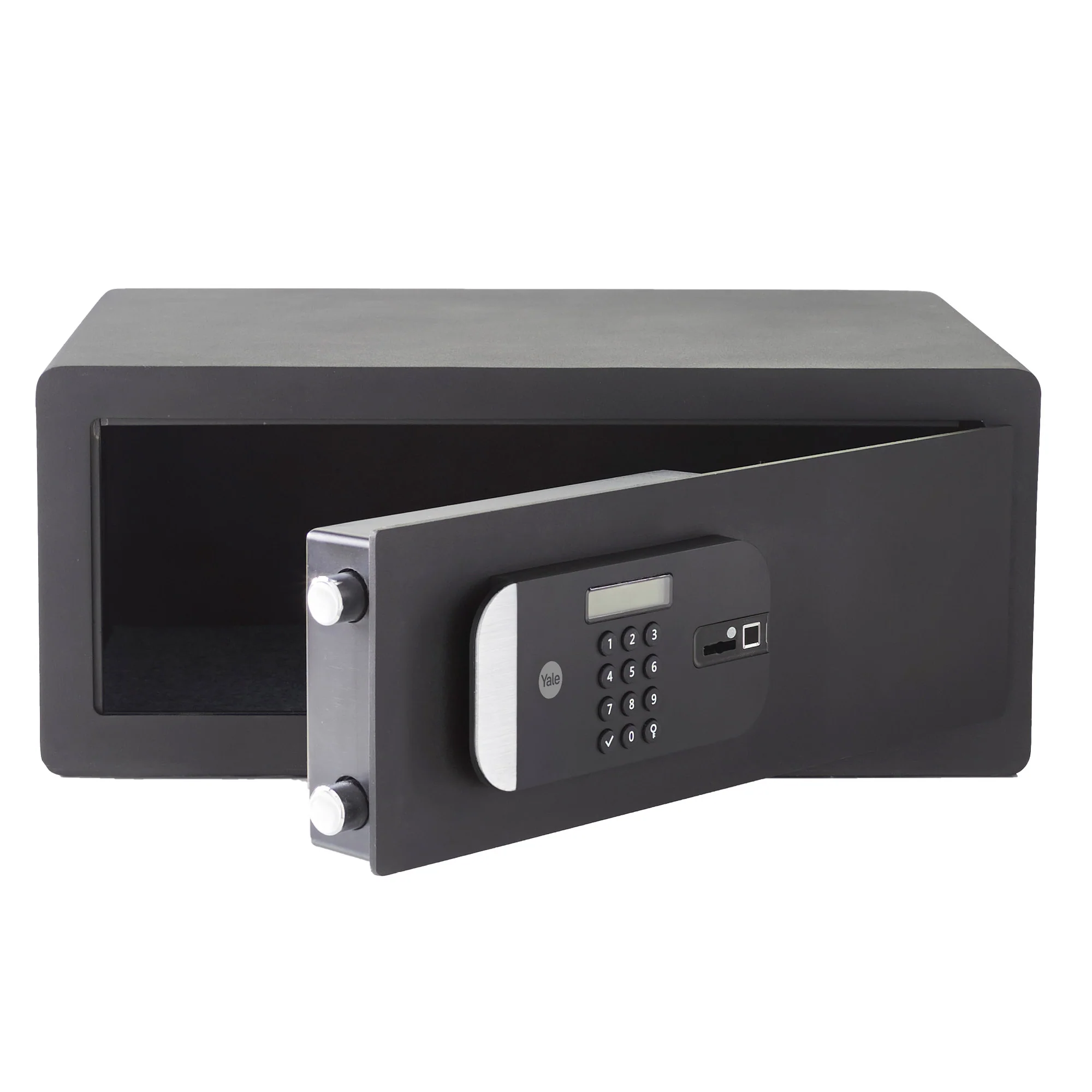 YLFM/200/EG1 Maximum Security Laptop Digital Locker with Fingerprint and Pin Access - Grey - Image 2