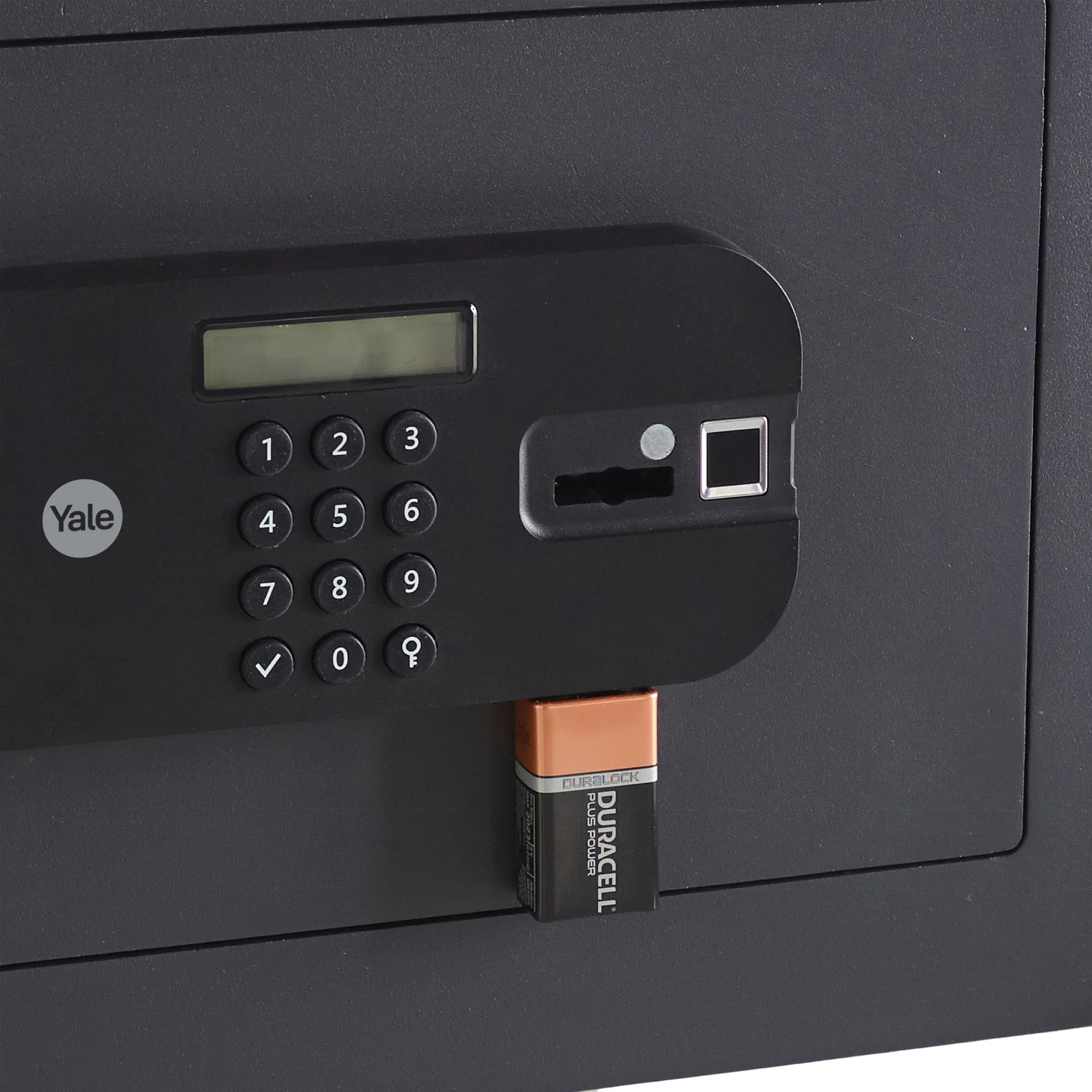 YLFM/200/EG1 Maximum Security Laptop Digital Locker with Fingerprint and Pin Access - Grey - Image 6
