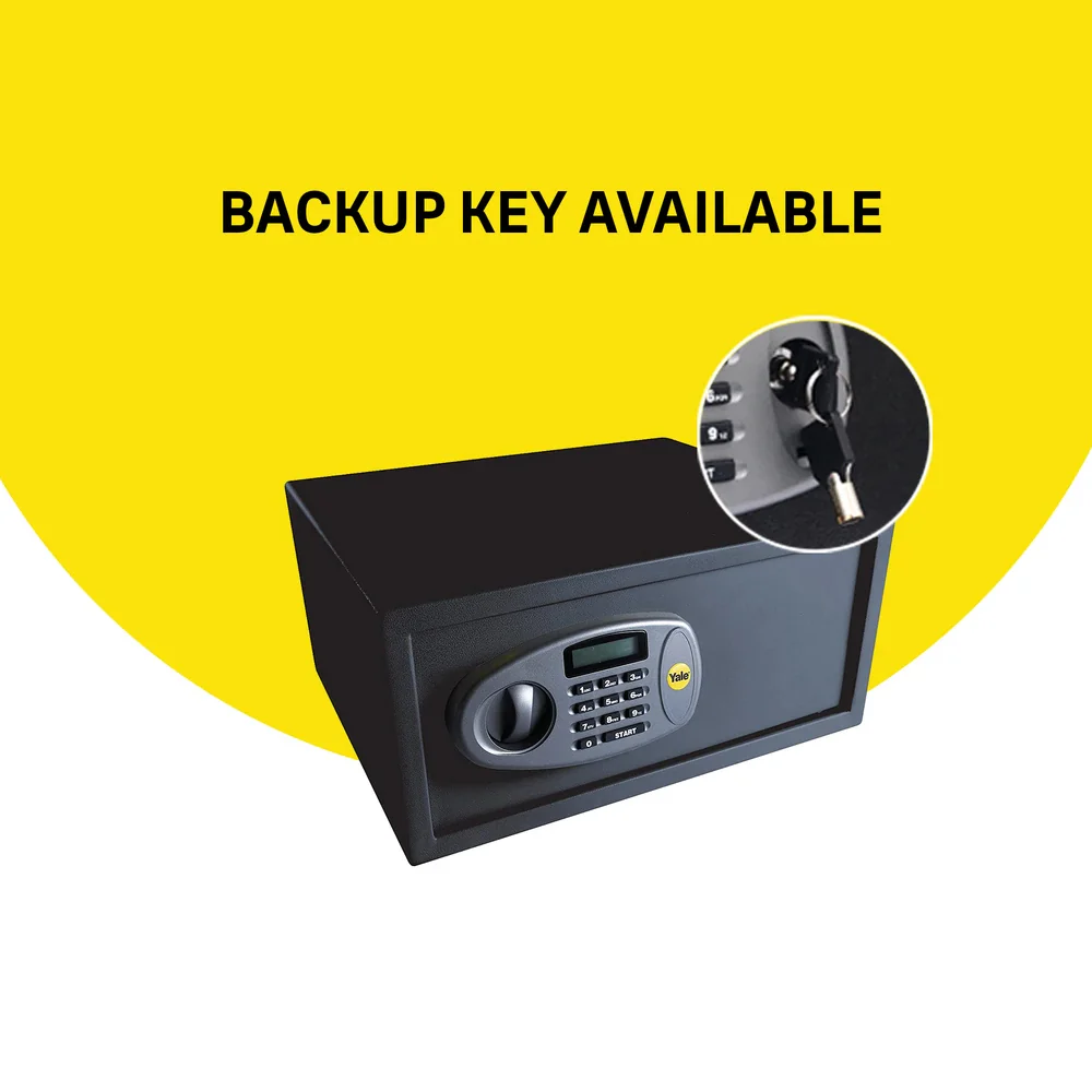 YLS/200/DB2 Security Laptop Safe Locker, Digital - Pin Access, Black - Image 4