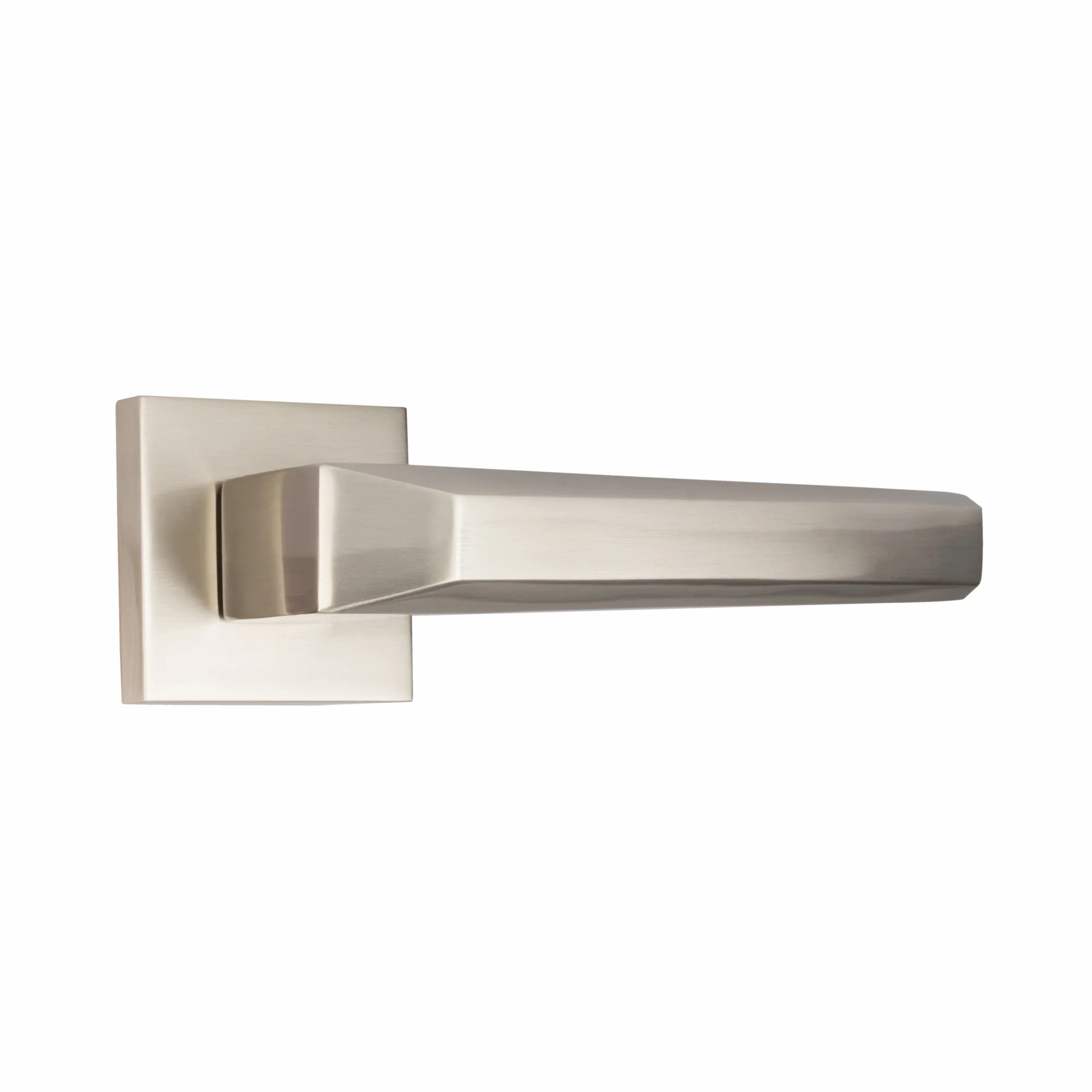YPBL-804-Solid Brass Premium Lever Handle, Satin Steel - Image 5