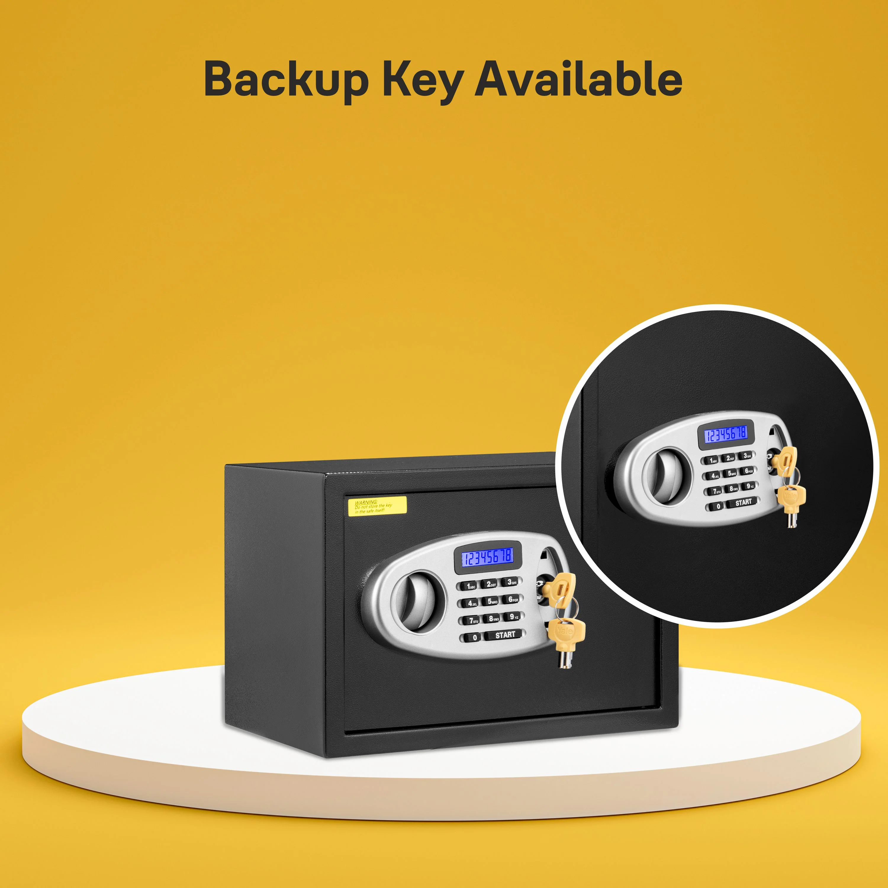 YSS/250/DB2  Home Security  Safe lockers with Pincode Access- Black - Image 5